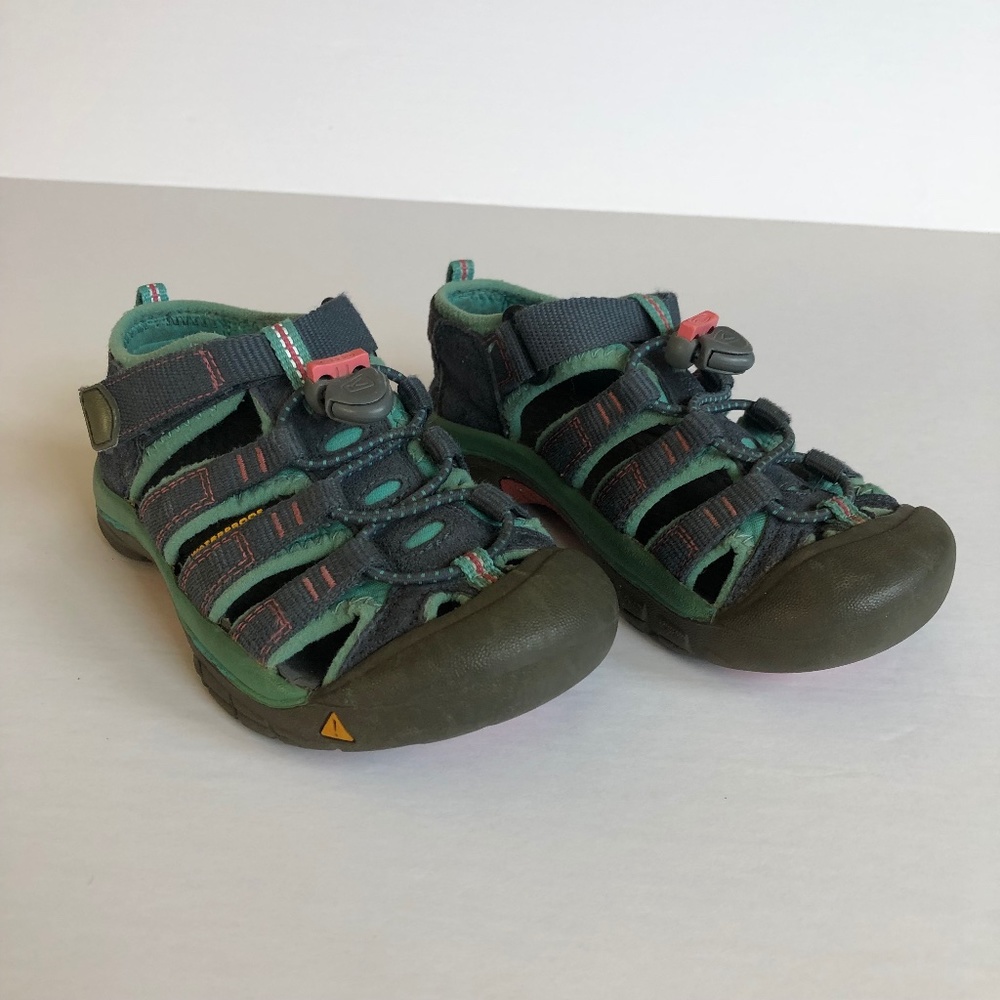 Keen Little Kids Blue / Turquoise Newport H2 Sandals